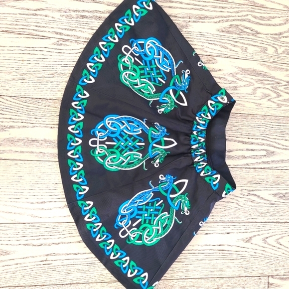 Irish dance skirt for completion and practice for girl 6-7y and 11-12 - Picture 3 of 13